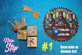 Decoraciones en Aluminio de Reyes Magos