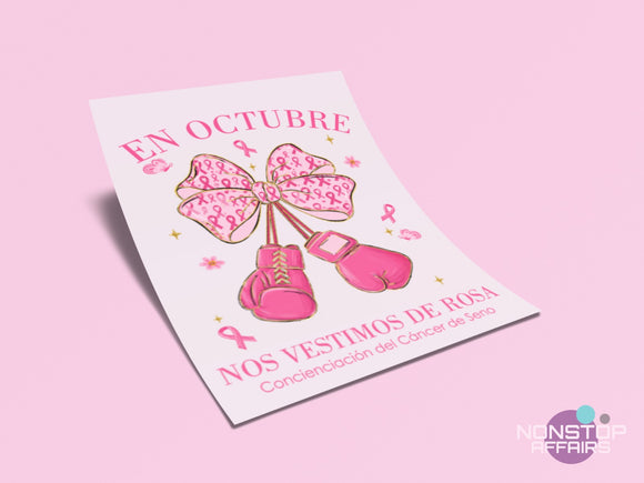 CONCIENCIACION CANCER DE SENO