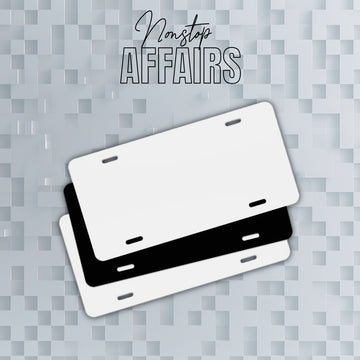 SUBLIMATION LICENSE PLATES