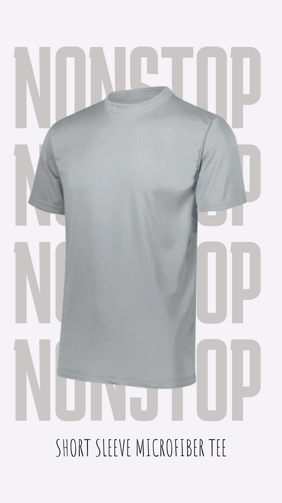 SHORT SLEEVE MICROFIBER TEE
