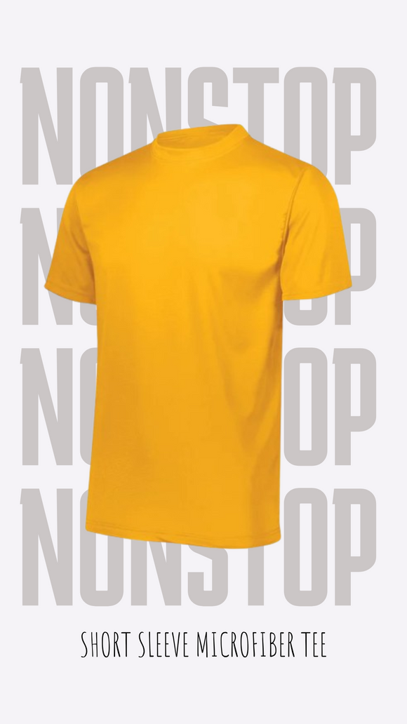 SHORT SLEEVE MICROFIBER TEE