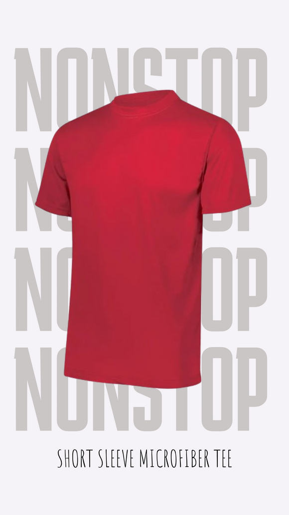 SHORT SLEEVE MICROFIBER TEE