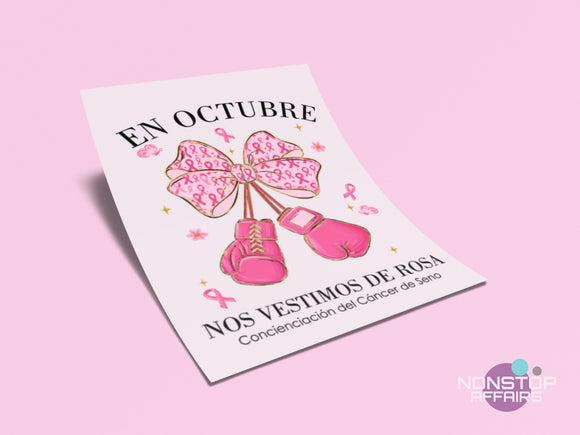 CONCIENCIACION CANCER DE SENO