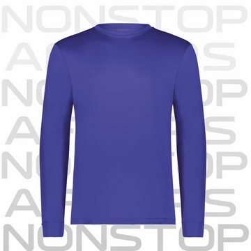 Comprar azul LONG SLEEVE MICROFIBER TEE