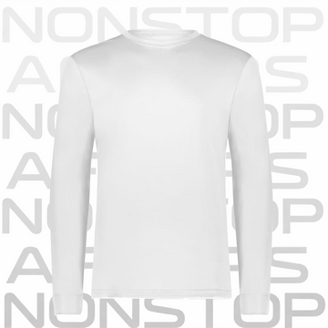 Comprar white LONG SLEEVE MICROFIBER TEE