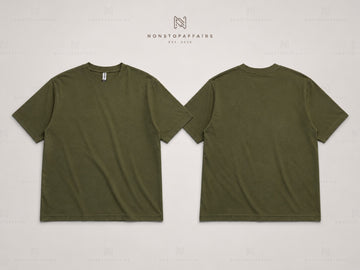 Comprar verde-olivo Oversized Tees