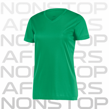 Comprar verde V NECK LADIES MICROFIBER