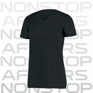 V NECK LADIES MICROFIBER