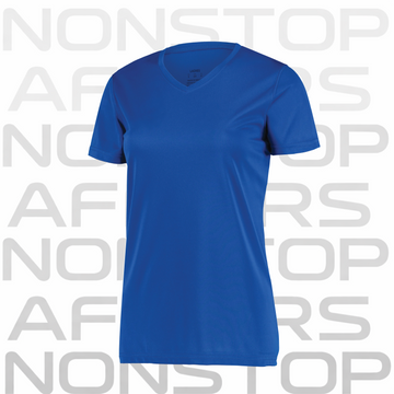 Comprar azul V NECK LADIES MICROFIBER
